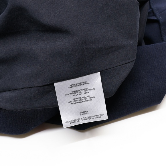 THEORY Rosanelle/New Faded Sleeveless Dress Sz 2 Navy - Picture 10 of 11